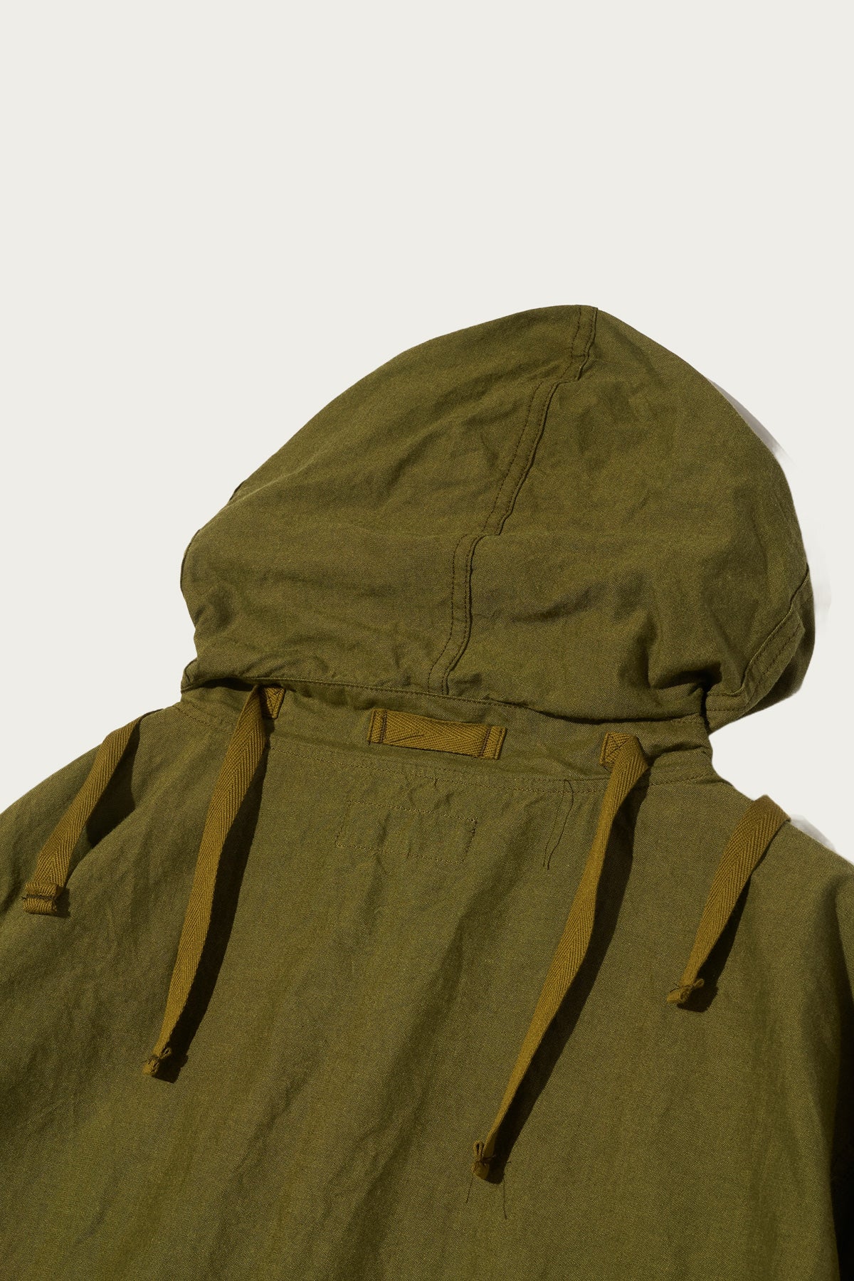 Engineered Garments Workaday - Salvage Smock - Olive Cotton Iridescent - Canoe Club