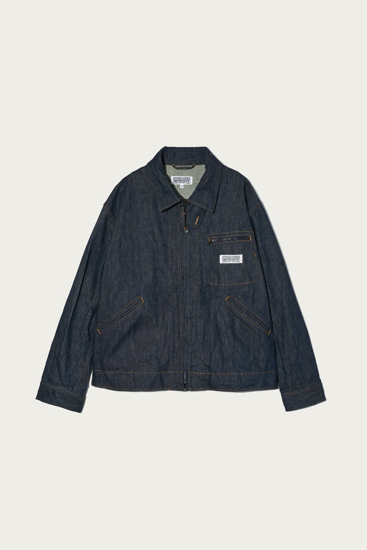Engineered Garments Workaday - Short Jacket - Indigo 12oz Cone Denim - Canoe Club