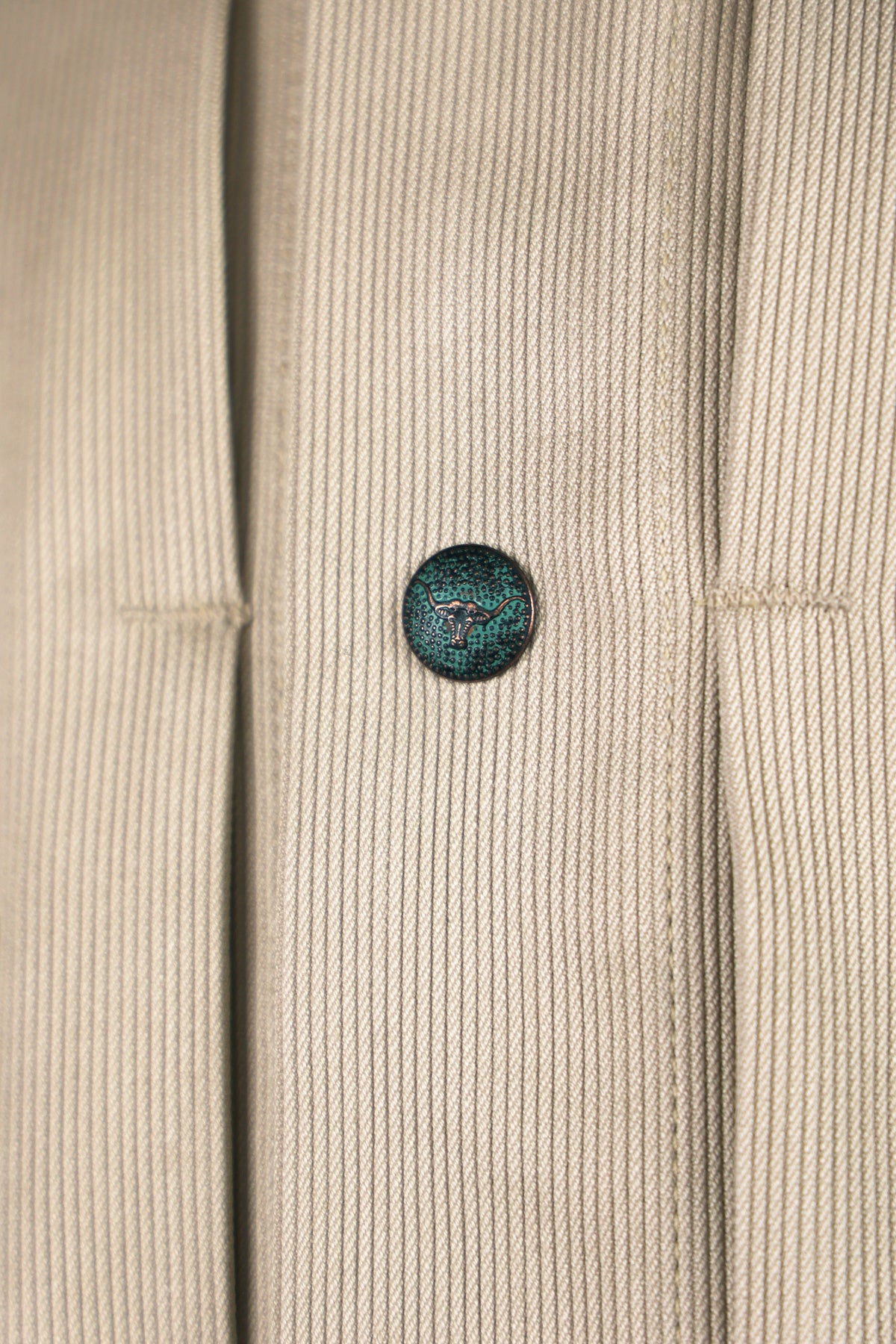 Wythe - Bedford Cord Ranch Jacket - Off White - Canoe Club