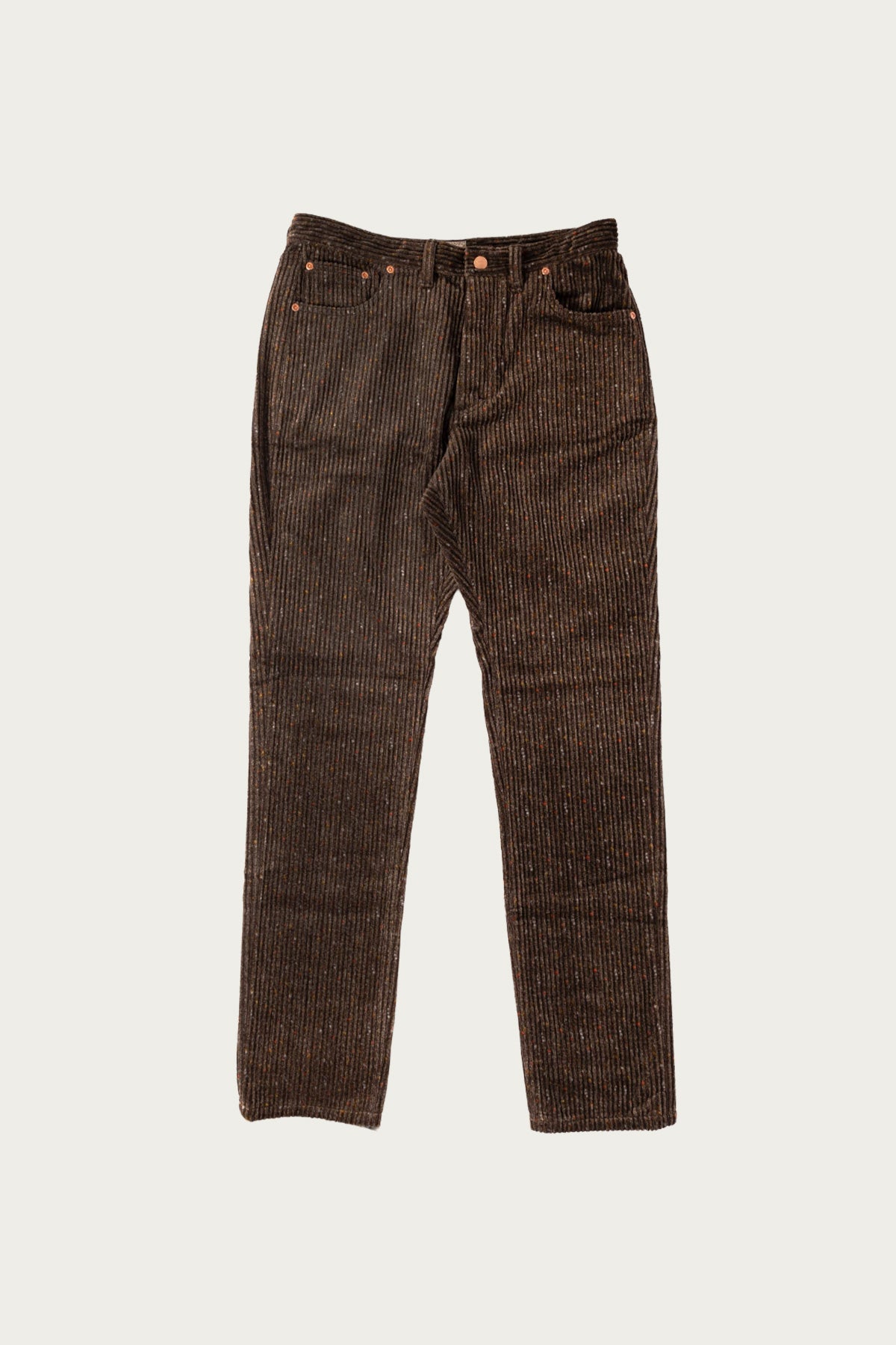 Wythe - Donegal Corduroy 5 Pocket Pants - Rustic Brown - Canoe Club