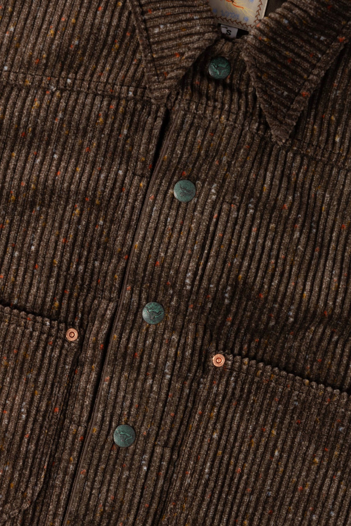 Wythe - Donegal Corduroy Ranch Jacket - Rustic Brown - Canoe Club