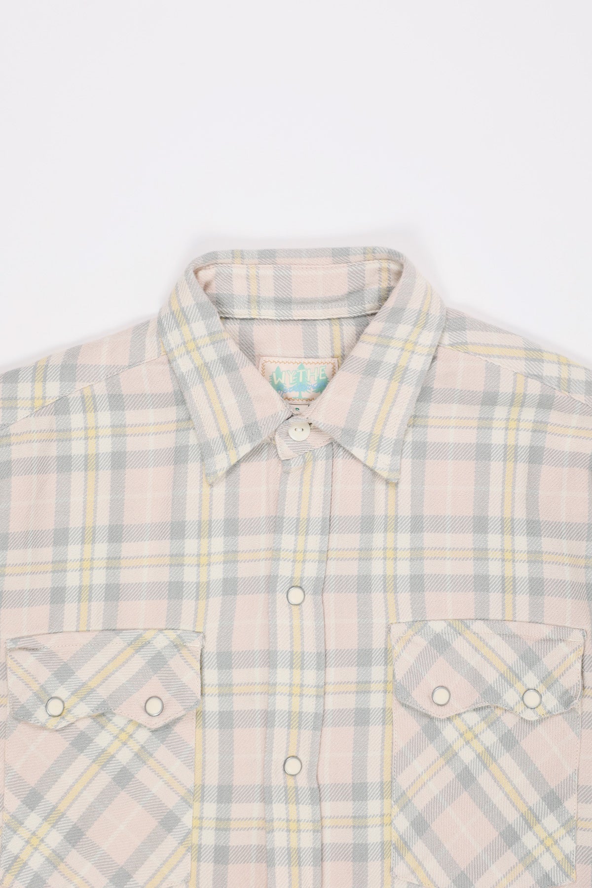 Wythe - Flannel Pearlsnap Shirt - Abiquiu Sunset - Canoe Club