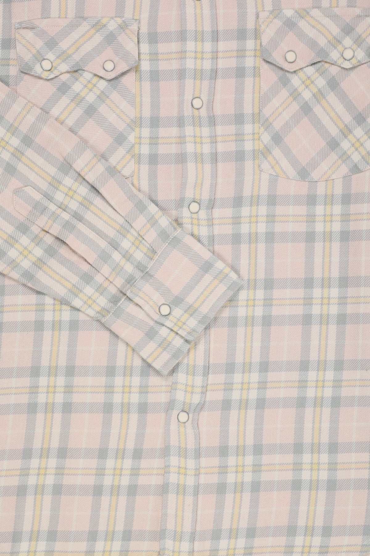 Wythe - Flannel Pearlsnap Shirt - Abiquiu Sunset - Canoe Club