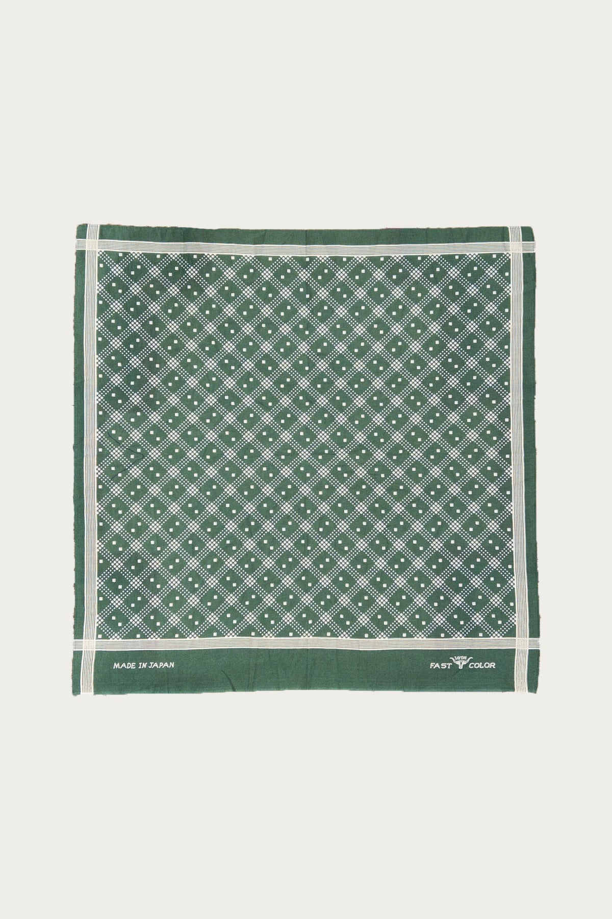 Wythe - Shaker Dot Bandana - Evergreen - Canoe Club