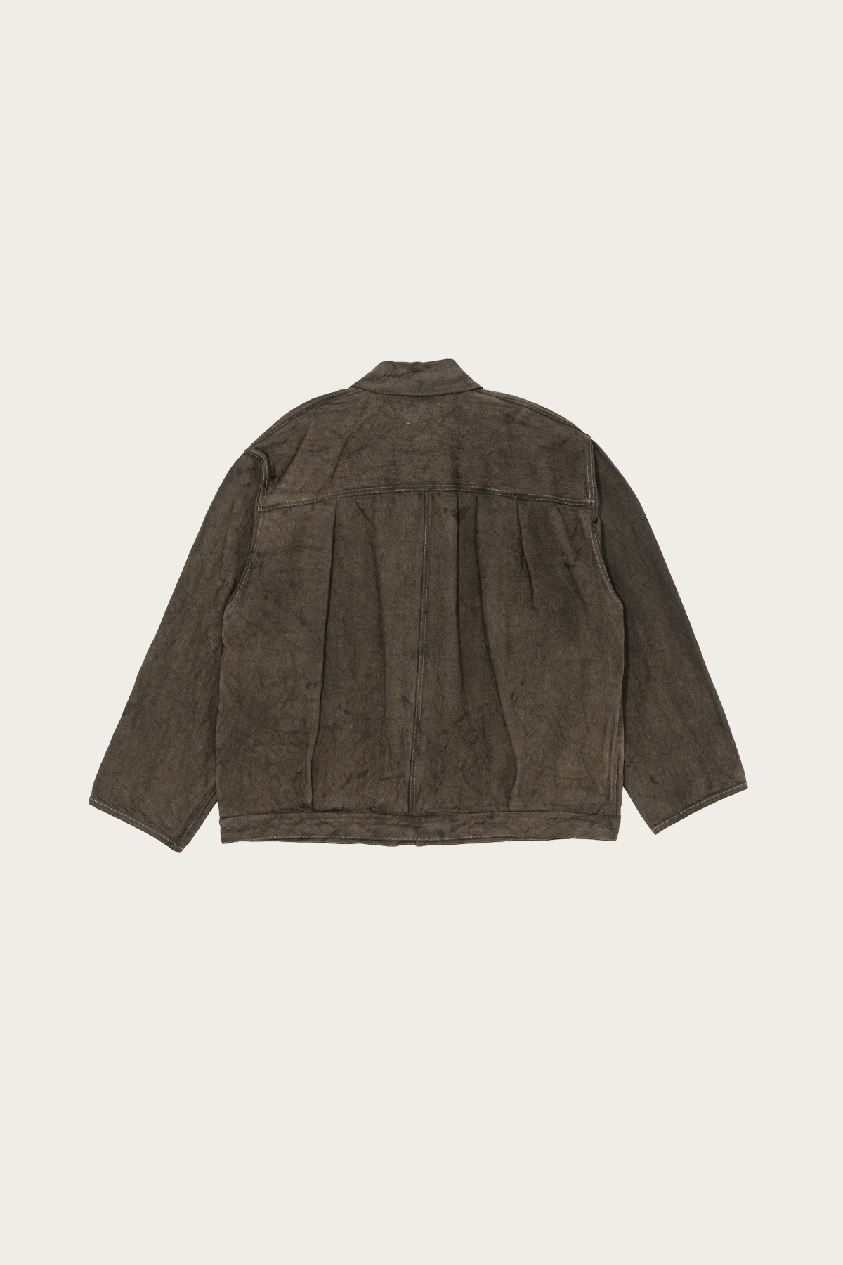 Yoko Sakamoto - Pleats Jacket - Mugwort - Canoe Club