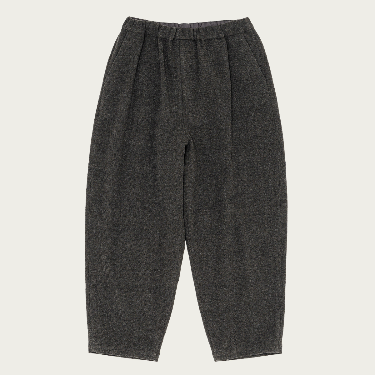 Yoko Sakamoto Wide Easy Pants | Charcoal Gray | Canoe Club