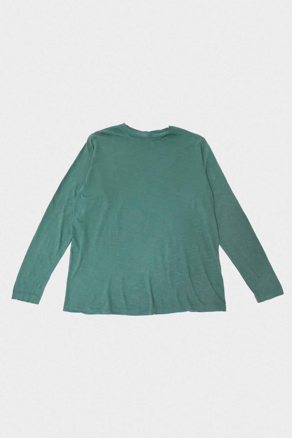 Velva Sheen - Long Sleeve Rolled Tee - Evergreen - Canoe Club