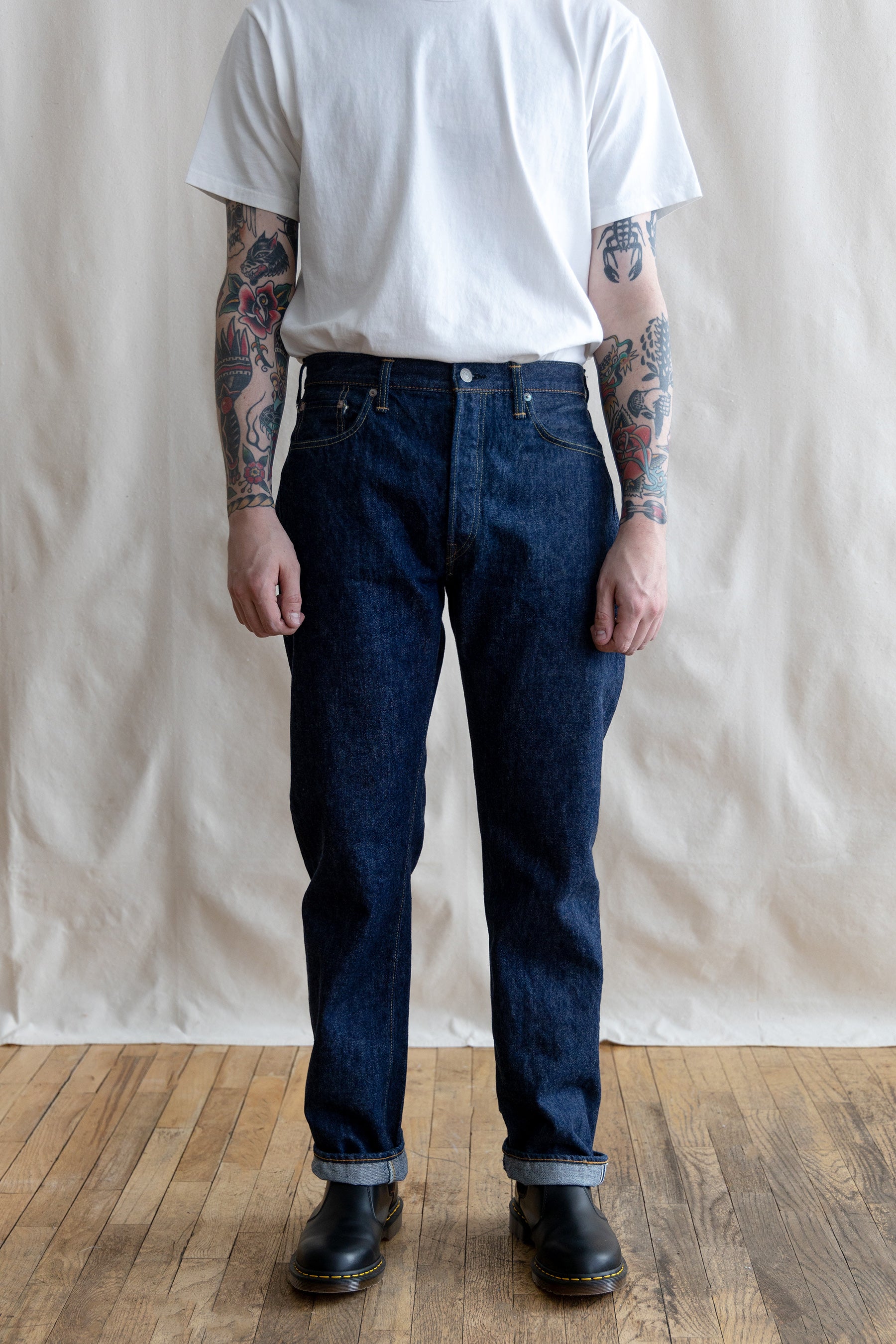 orSlow - 105 Standard Denim - One Wash - Canoe Club