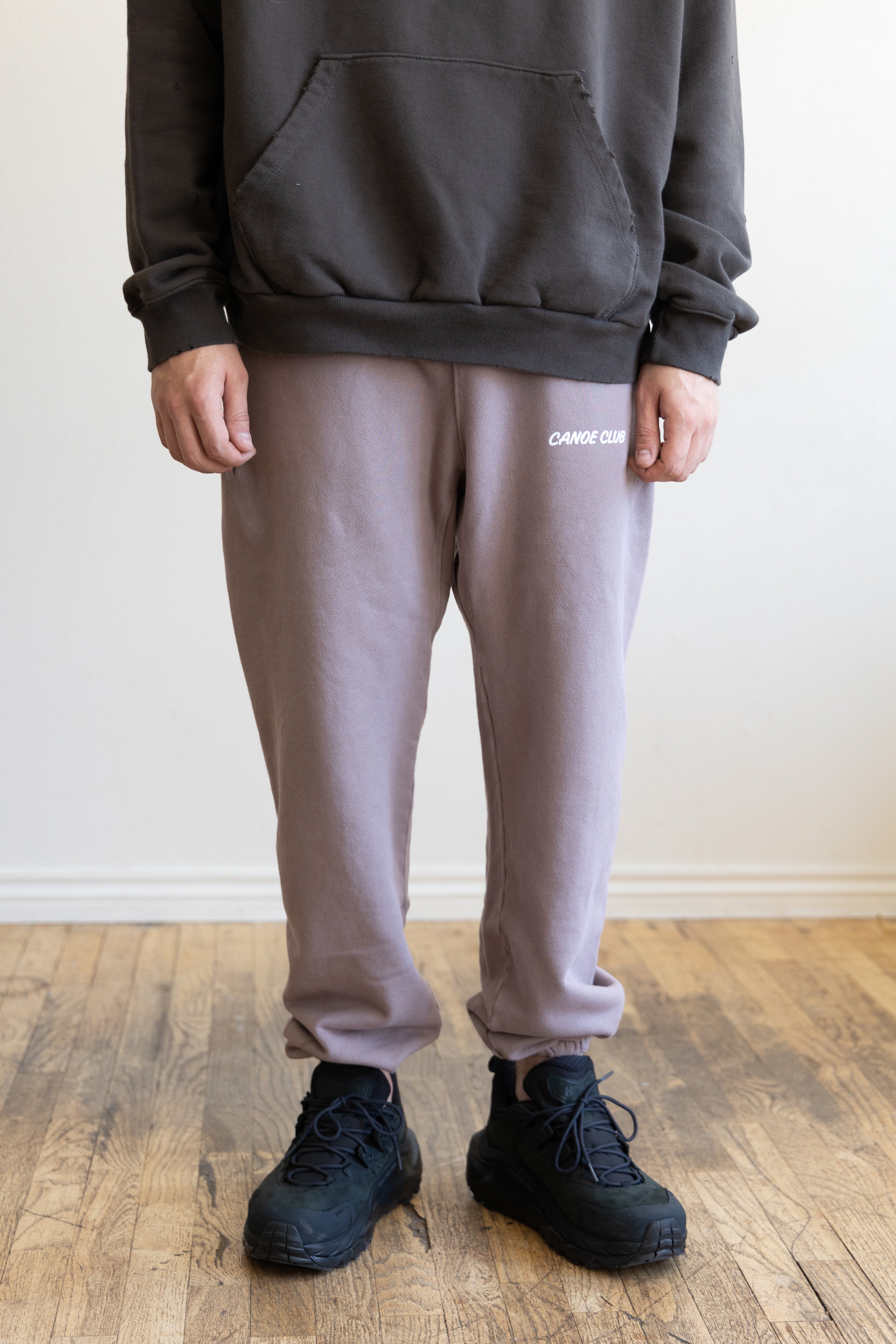 Canoe Club Collaborations - Canoe Club Sweatpant - Sun Grey - Canoe Club