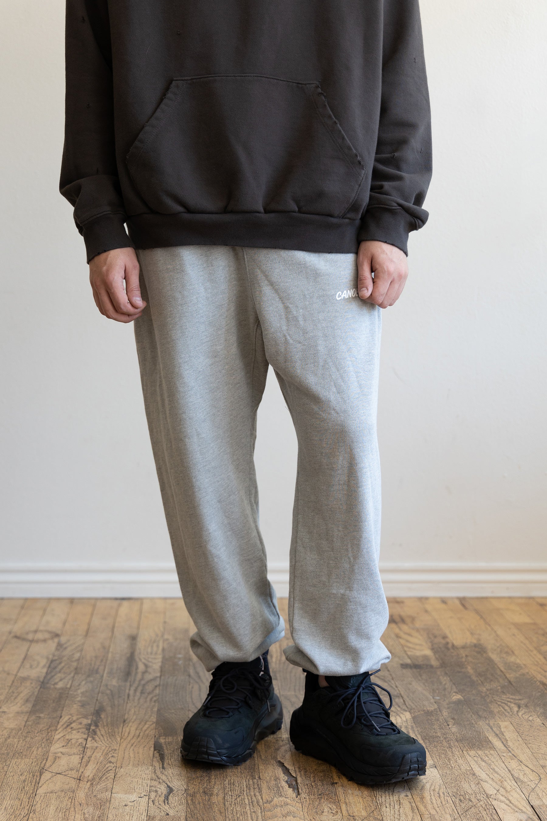 Canoe Club Collaborations - Canoe Club Sweatpant - Heather Grey - Canoe Club