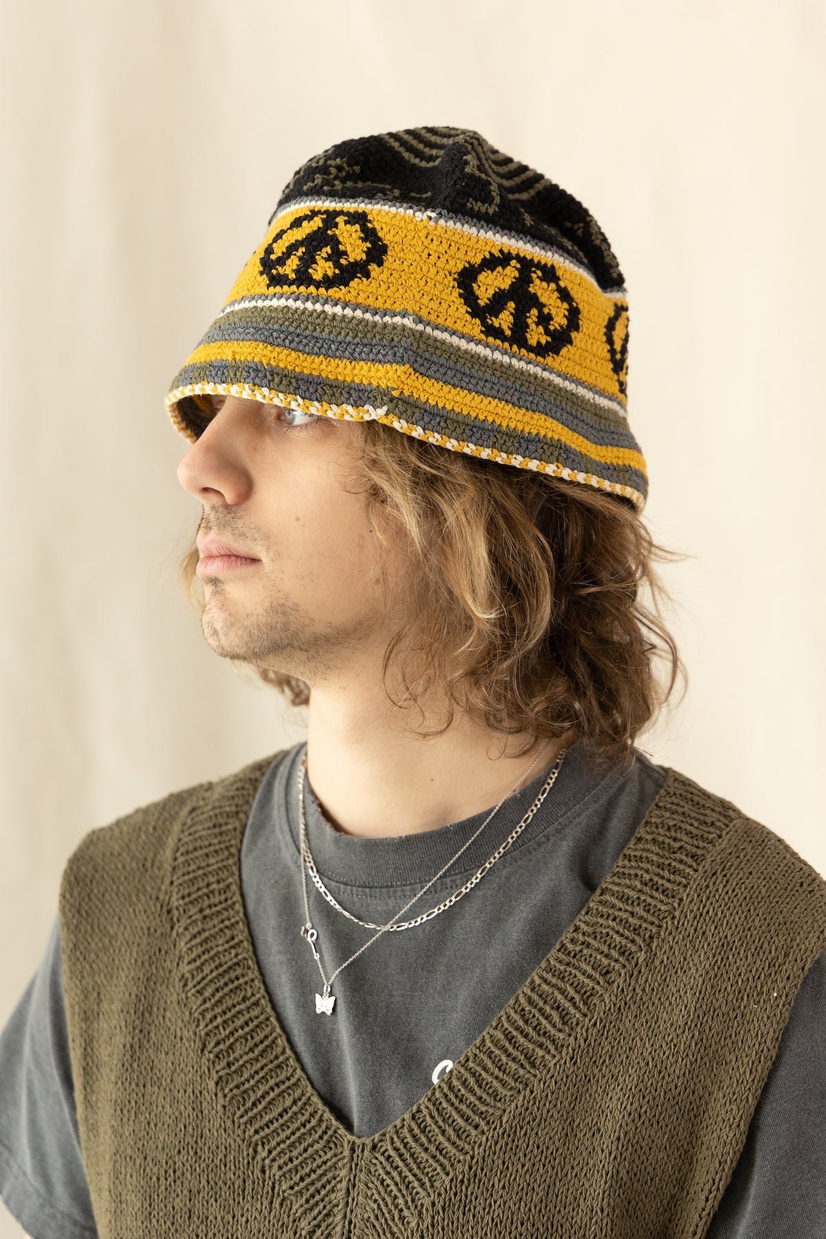 Story Mfg. - Brew Hat - Mustard Peace - Canoe Club