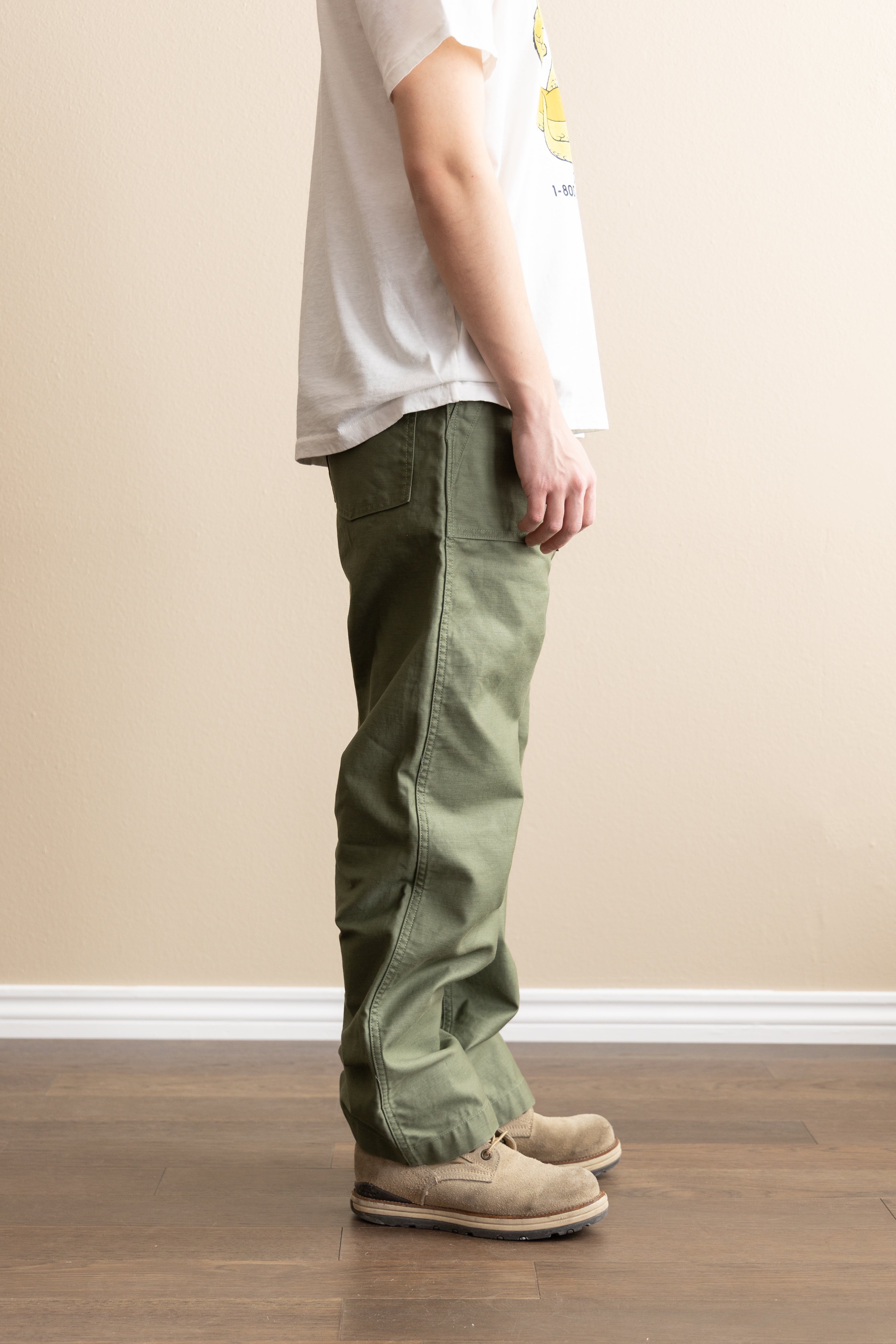 RE/DONE - Utility Pant - Loden - Canoe Club