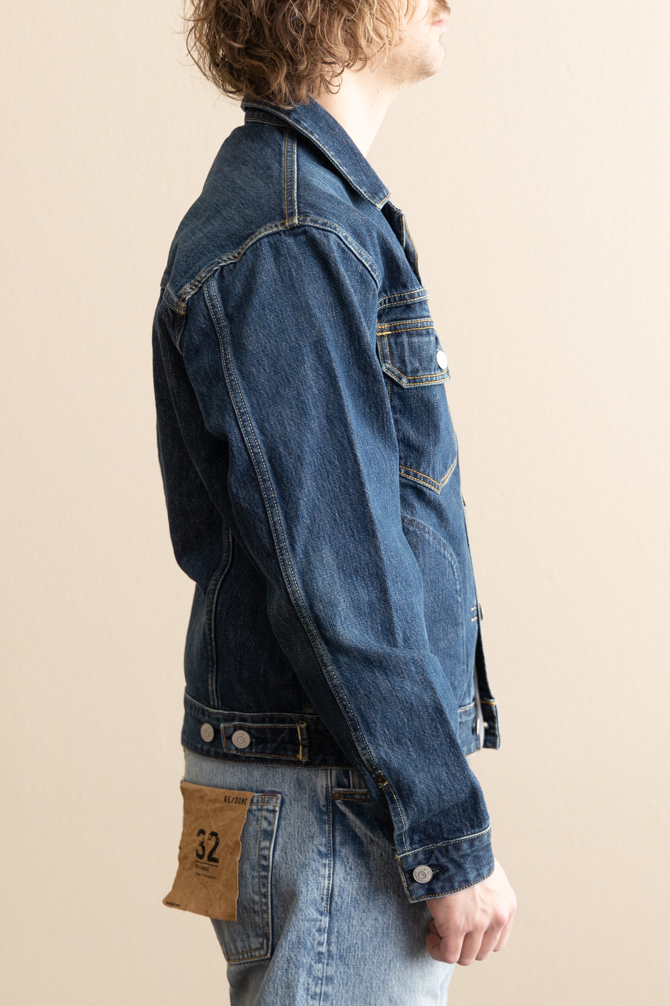 RE/DONE - Classic Denim Jacket - 1 Year Wear - Canoe Club