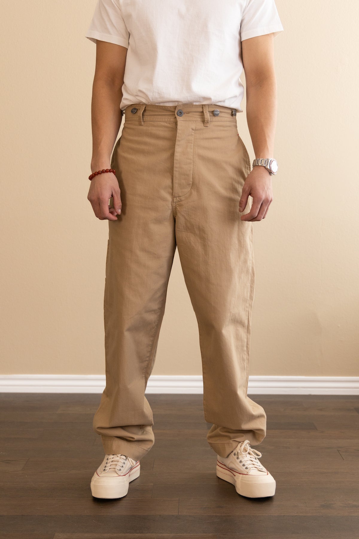Nigel Cabourn - Railroad Pant - Tan - Canoe Club