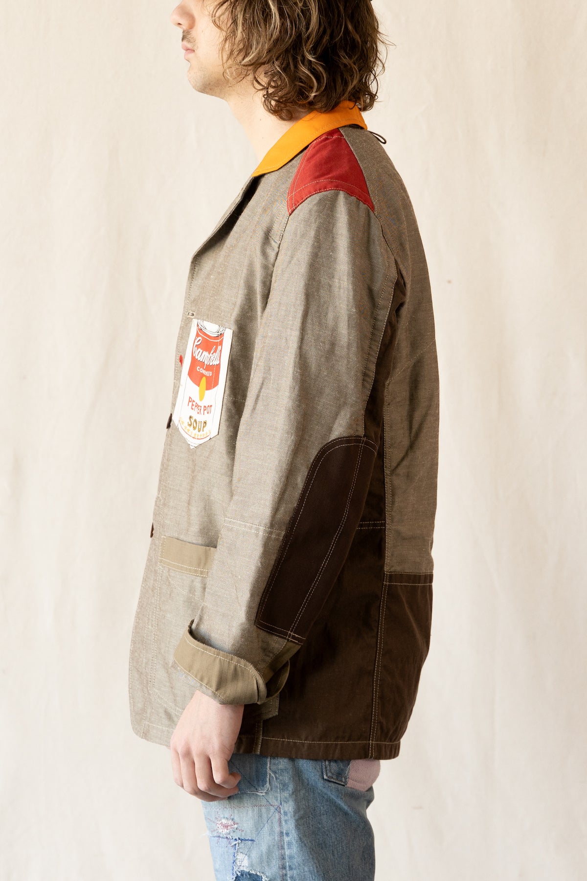 Junya Watanabe - Andy Warhol Jacket - Beige/Brown - Canoe Club