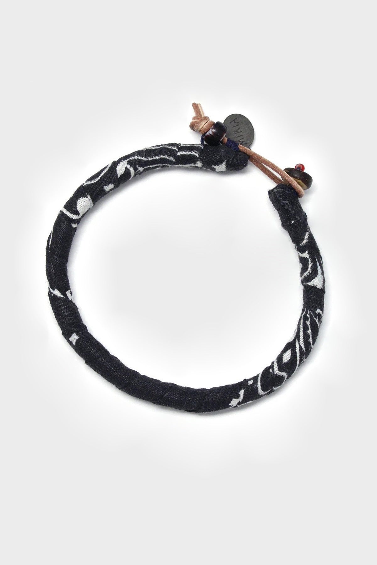 Mikia - Bandana Bracelet - Black - Canoe Club