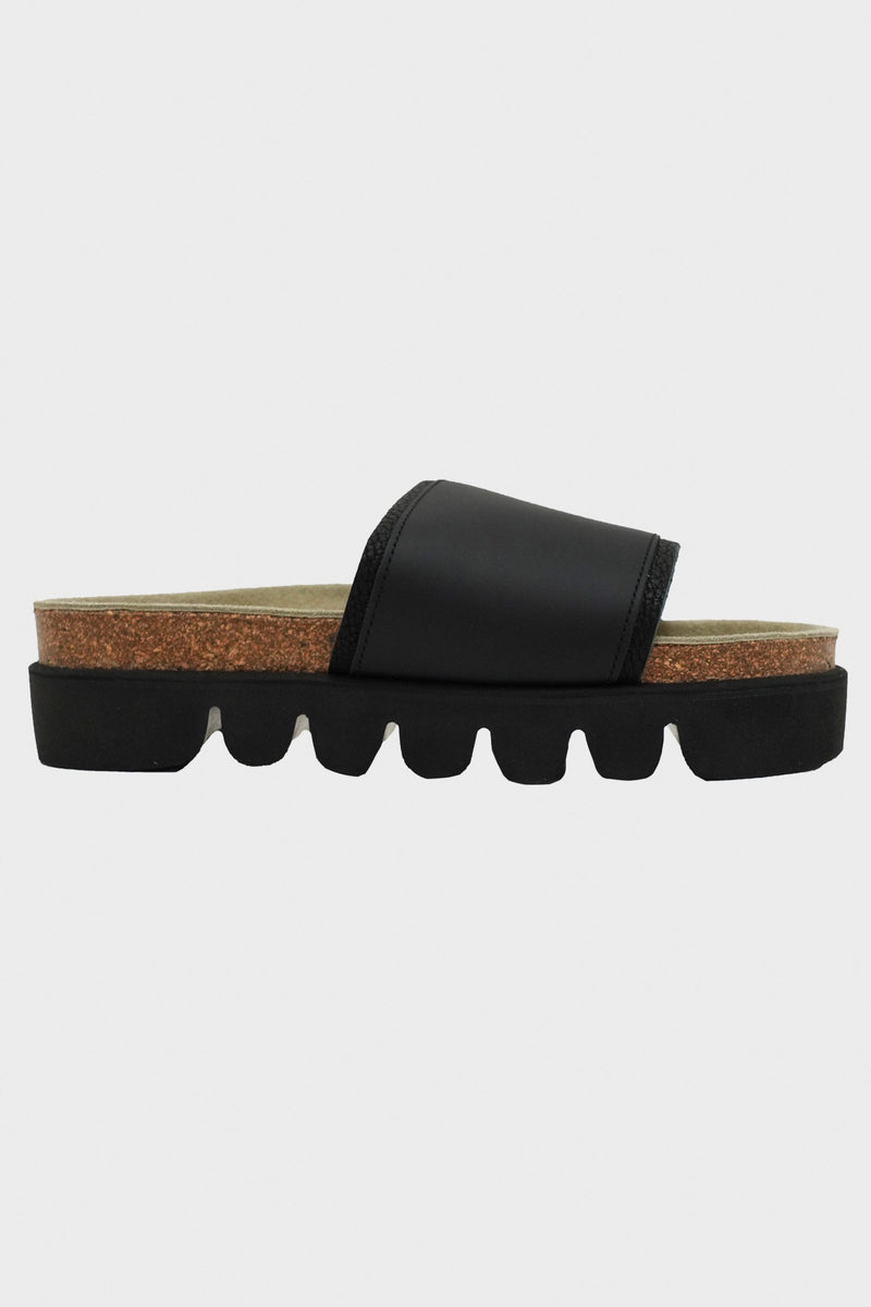 Hender Scheme Caterpillar Sandal | Black | Canoe Club