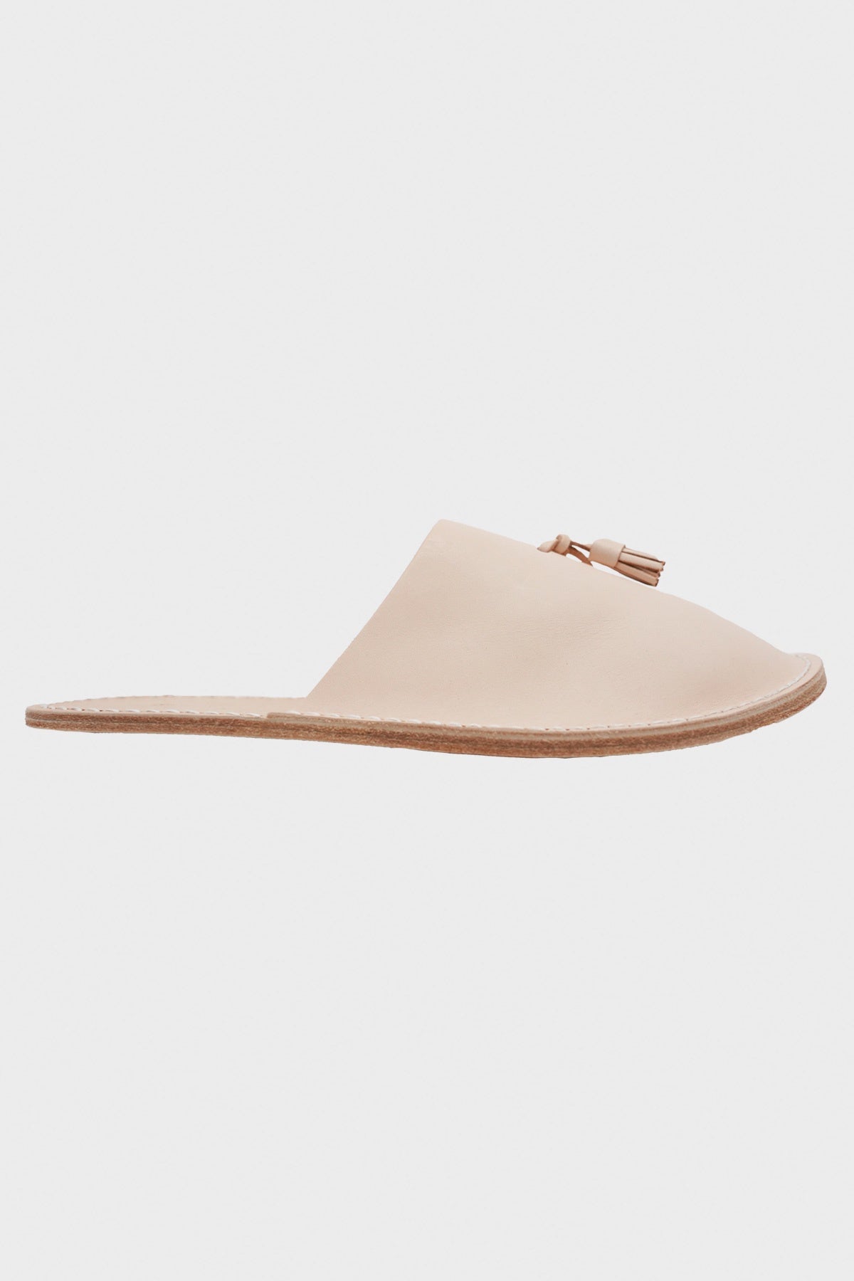 Hender Scheme - Leather Slipper - Natural - Canoe Club