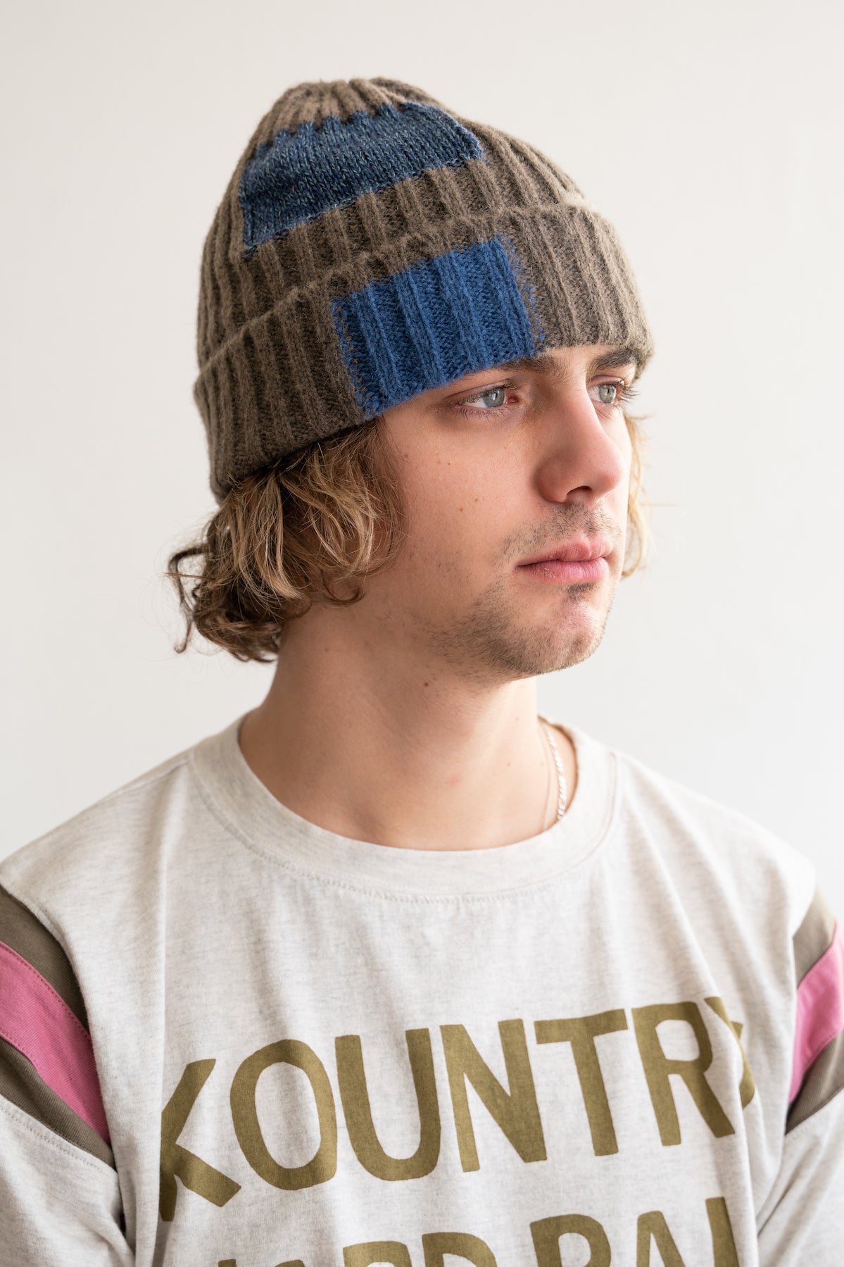 Kapital - 5G Wool TUGIHAGI Knit Cap - Grey - Canoe Club