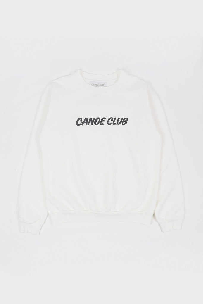 Canoe Club Collaborations - Canoe Club Crewneck - Natural - Canoe Club