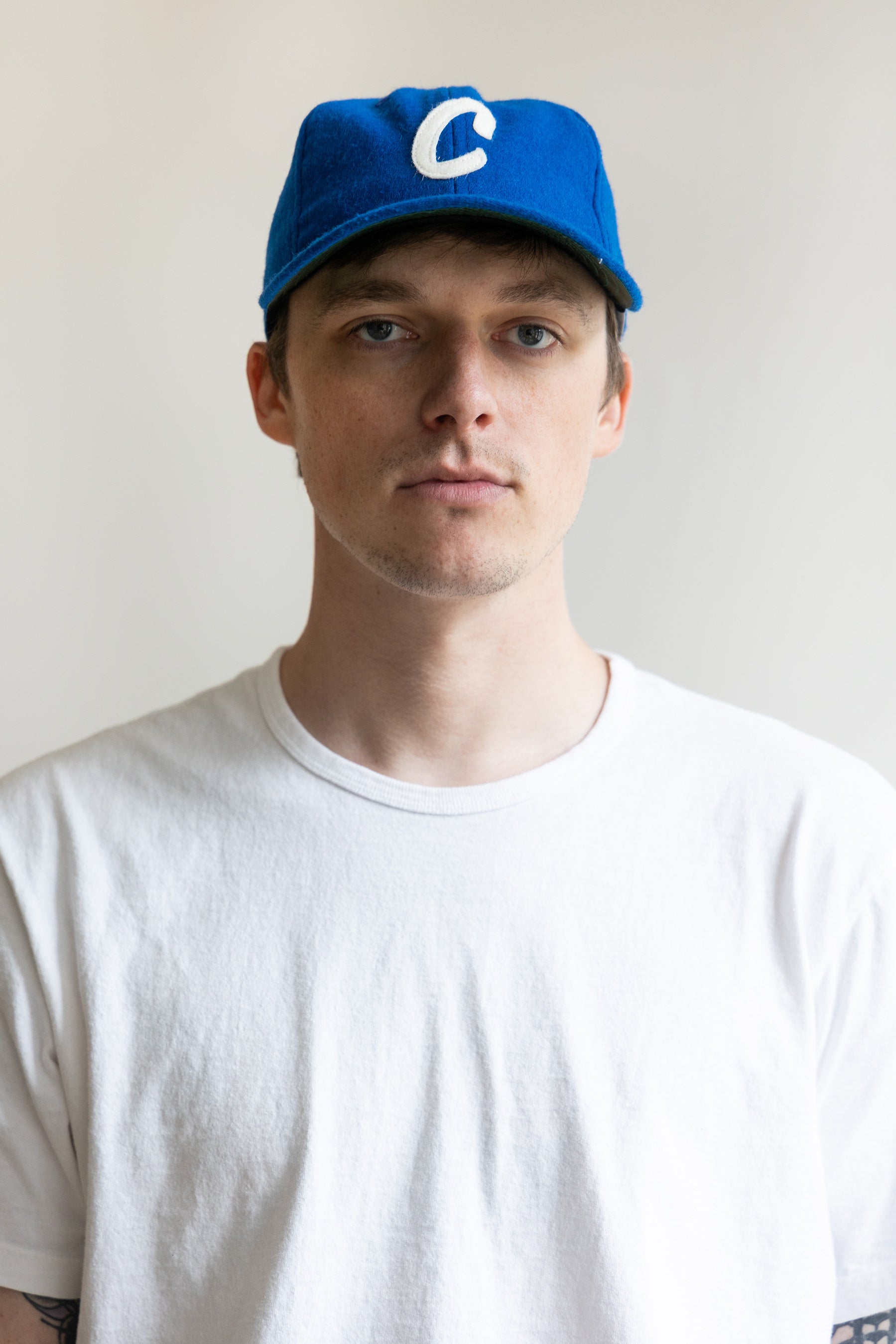 Canoe Club Collaborations - Canoe Club x Ebbets Field Ball Cap - Blue - Canoe Club