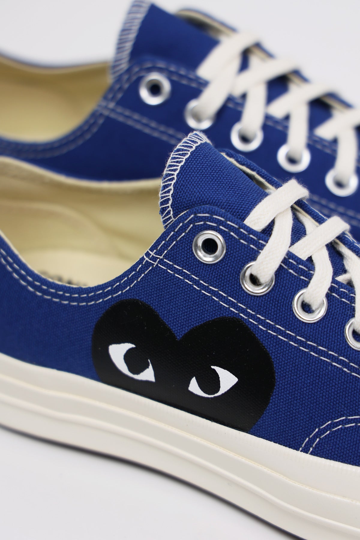 Comme des Garçons PLAY - CdG PLAY x Converse Chuck Taylor Lo - Blue - Canoe Club