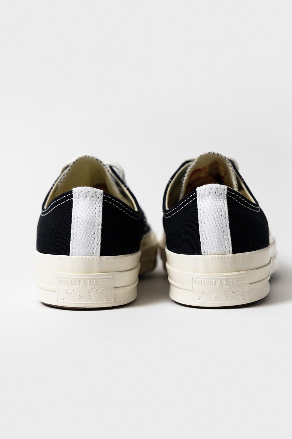 Comme des Garçons PLAY - CdG PLAY x Converse Chuck Taylor Lo - Black - Canoe Club