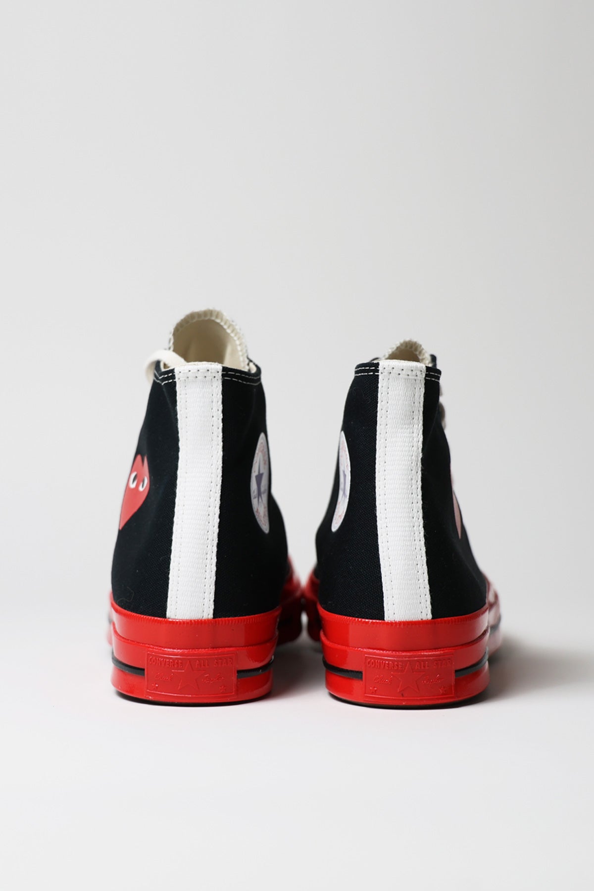 Comme des Garçons PLAY - CdG PLAY x Converse Red Sole Hi - Black - Canoe Club