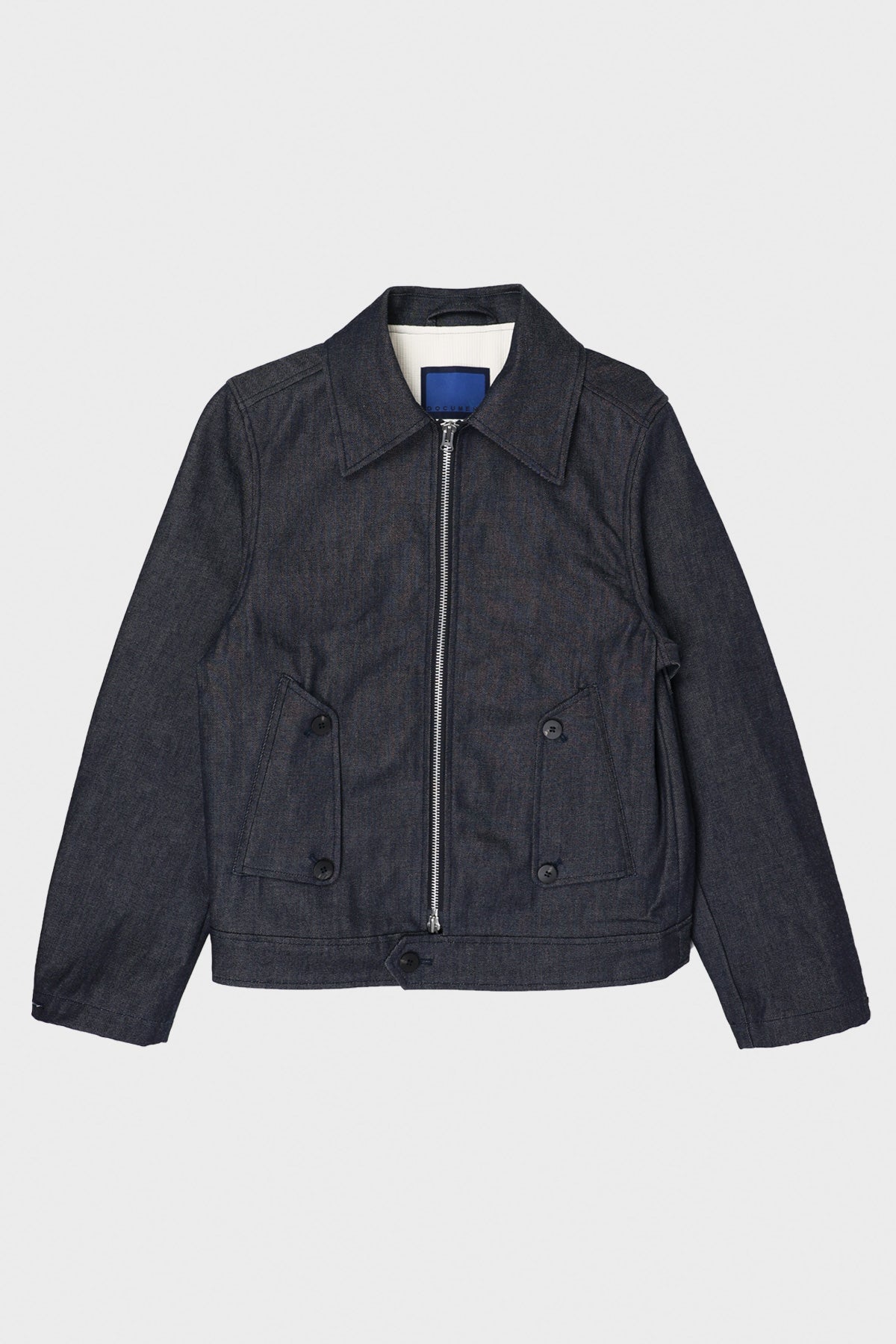 Document - Denim Harrington Jacket - Indigo - Canoe Club