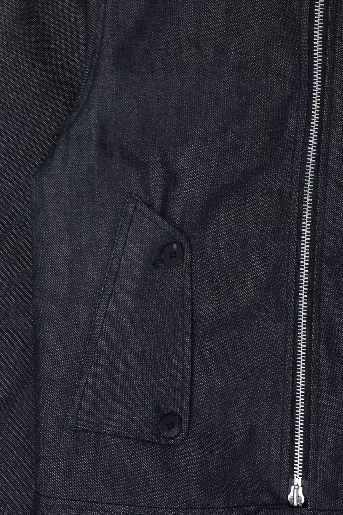 Document - Denim Harrington Jacket - Indigo - Canoe Club