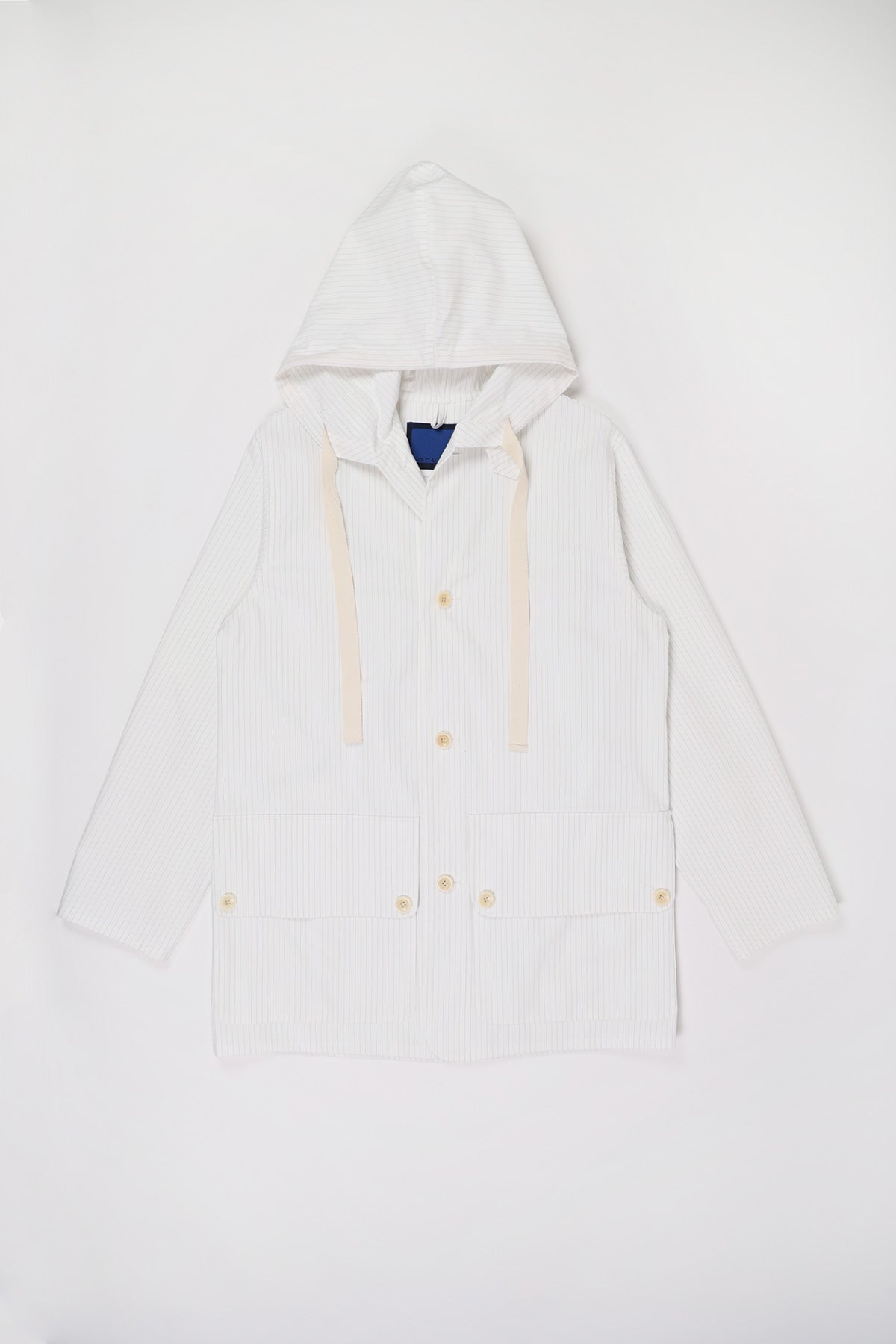 Document - Hooded Field Jacket - White - Canoe Club