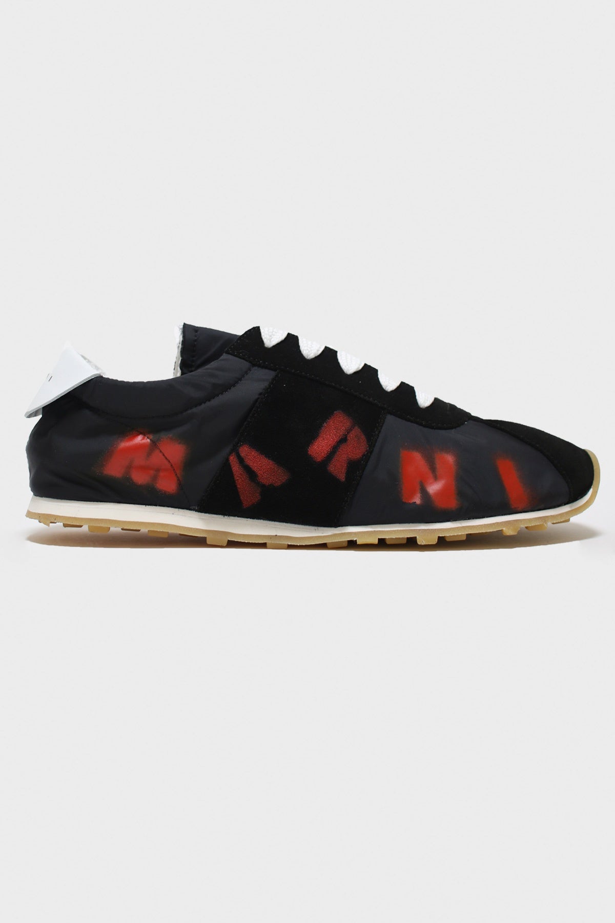 Marni - Big Foot Flat - Black/Lipstick - Canoe Club