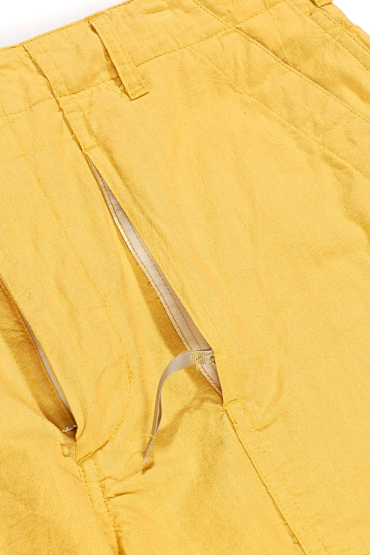Engineered Garments - Fatigue Short - Yellow Cotton Sheeting - Canoe Club
