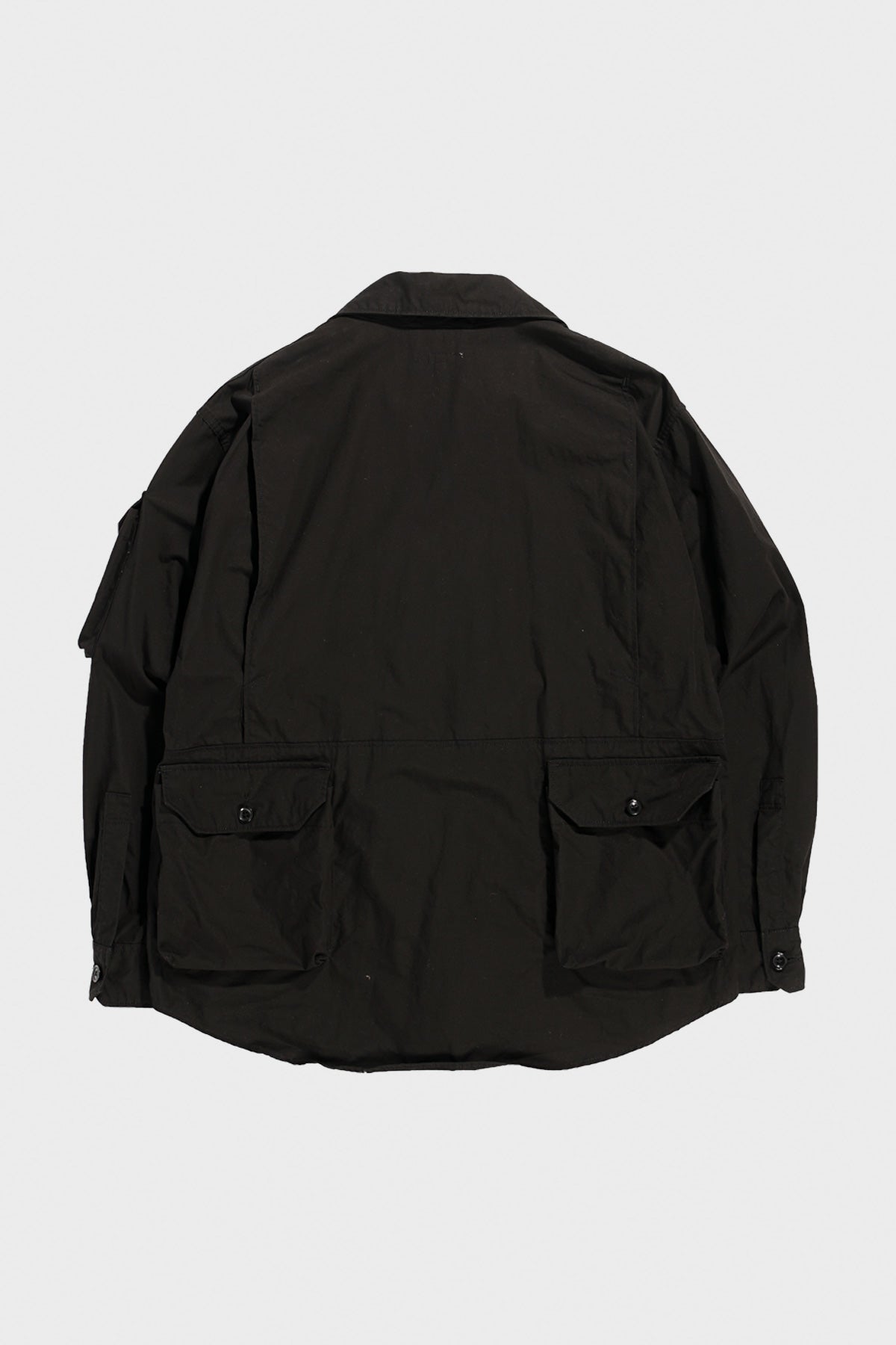 Engineered Garments - Explorer Shirt Jacket - Black Cotton Duracloth Poplin - Canoe Club