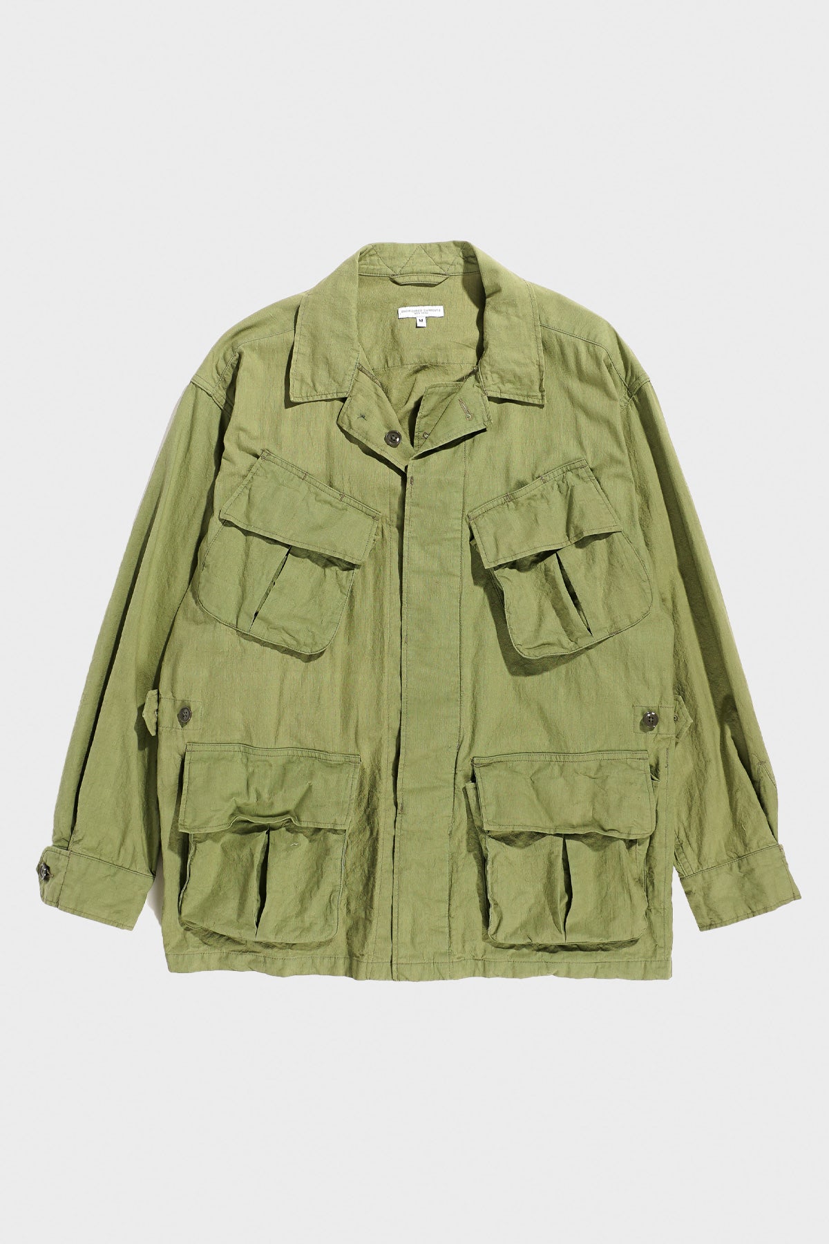 Engineered Garments - Jungle Fatigue Jacket - Olive Cotton Sheeting - Canoe Club