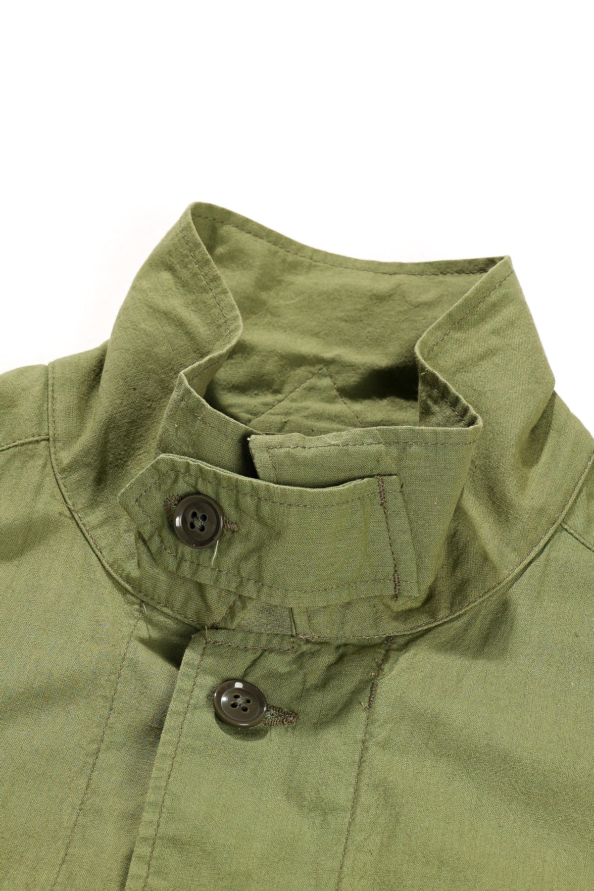 Engineered Garments - Jungle Fatigue Jacket - Olive Cotton Sheeting - Canoe Club