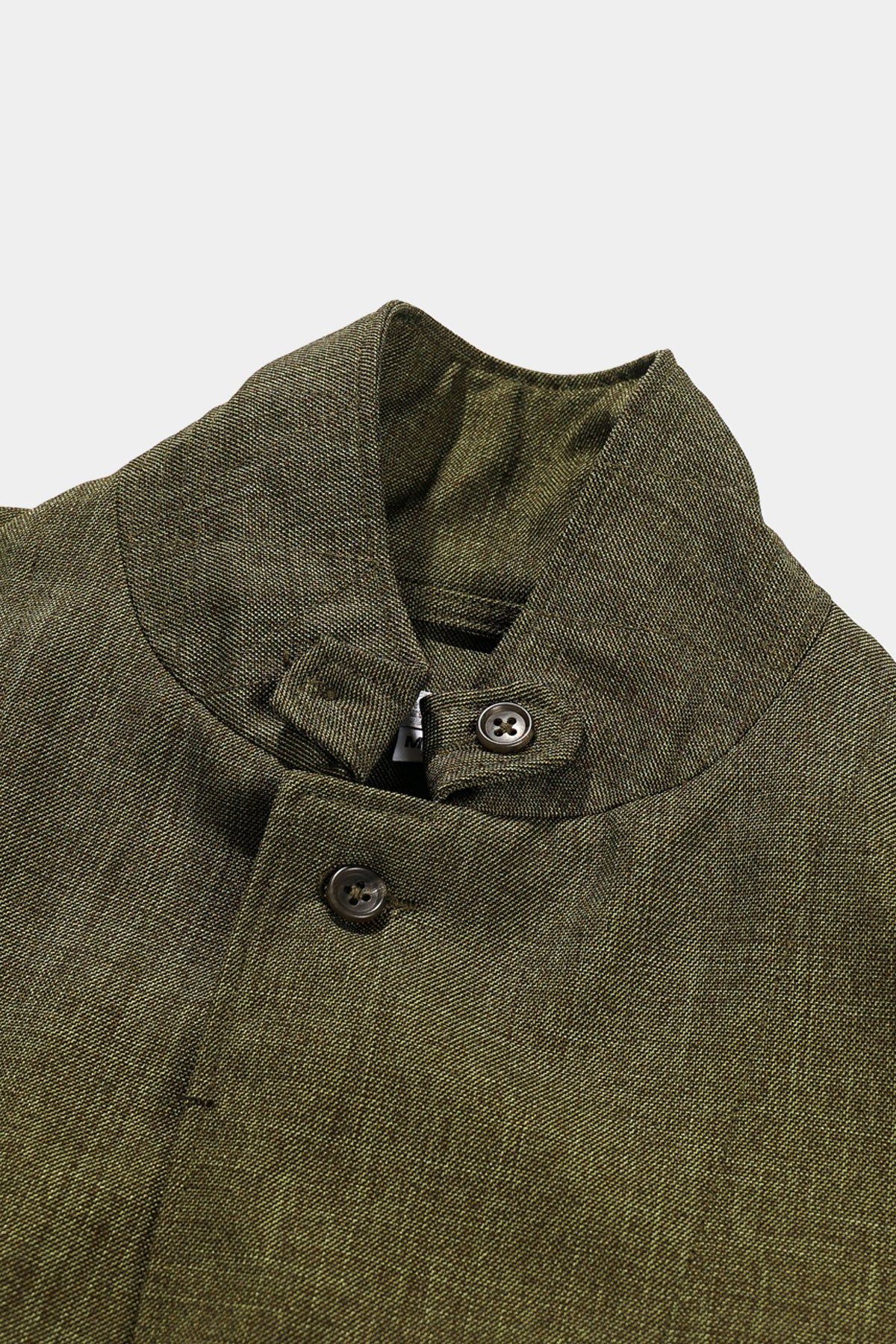 Engineered Garments - Loiter Jacket - Olive Polyester Sharkskin - Canoe Club