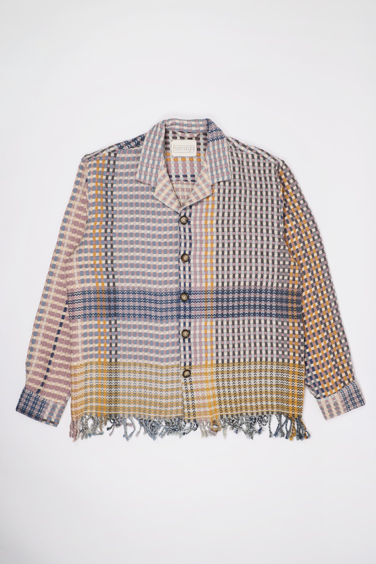 Harago - Antique Merino Wool Fringe Jacket - Mutli - Canoe Club