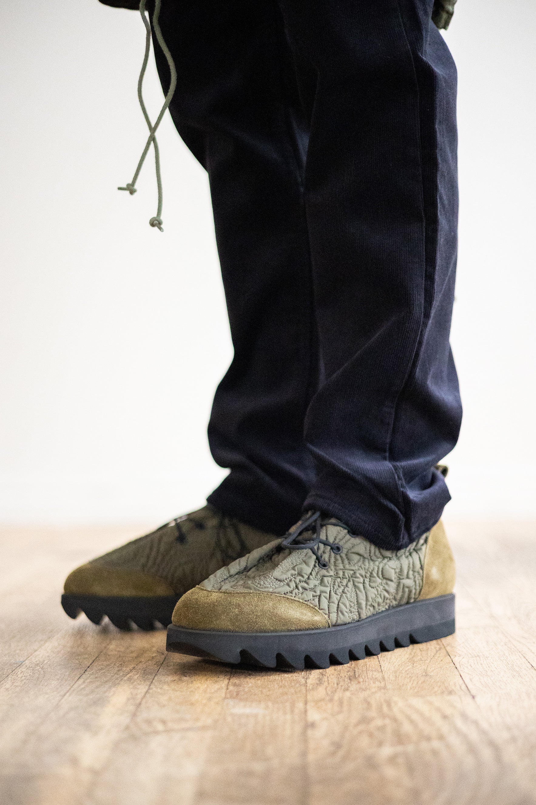 Hender Scheme - Quilting Lace - Khaki Green - Canoe Club