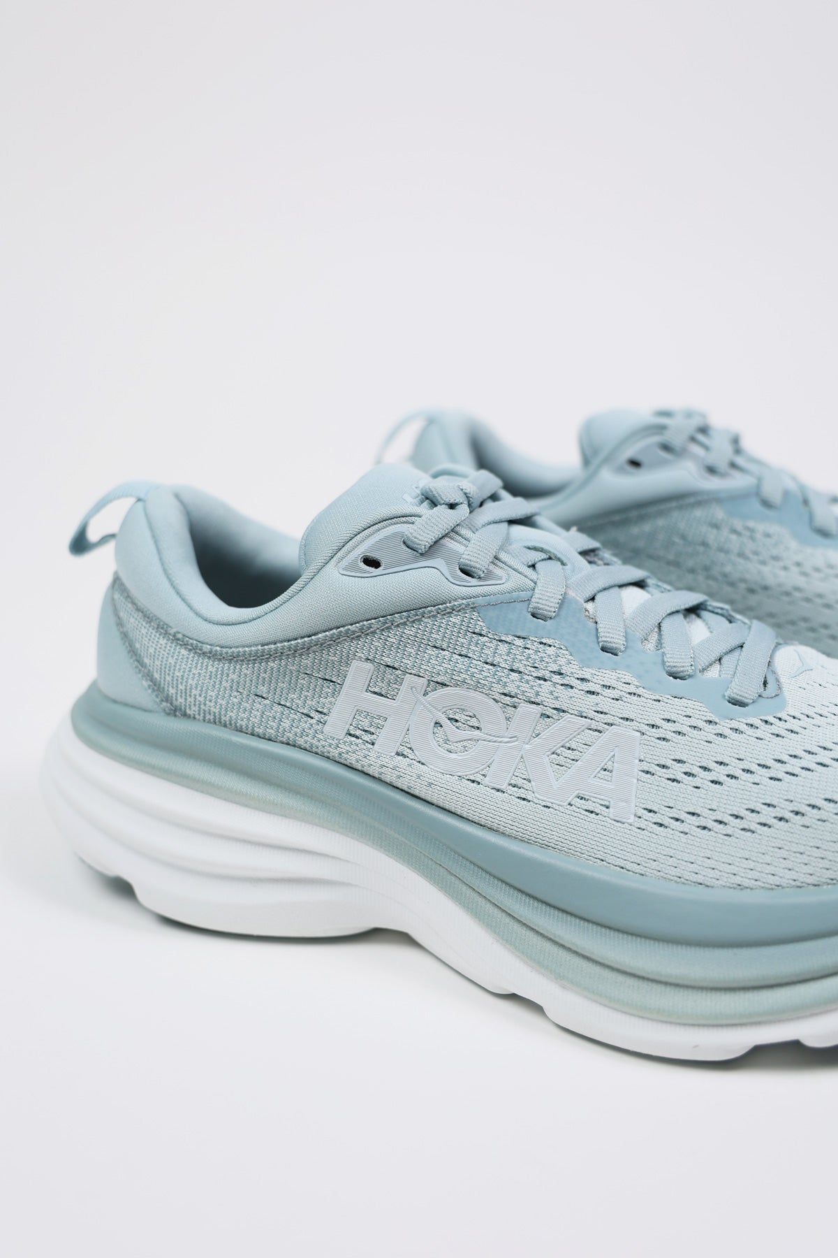 HOKA - W Bondi 8 - Cloud Blue/Ice Flow - Canoe Club