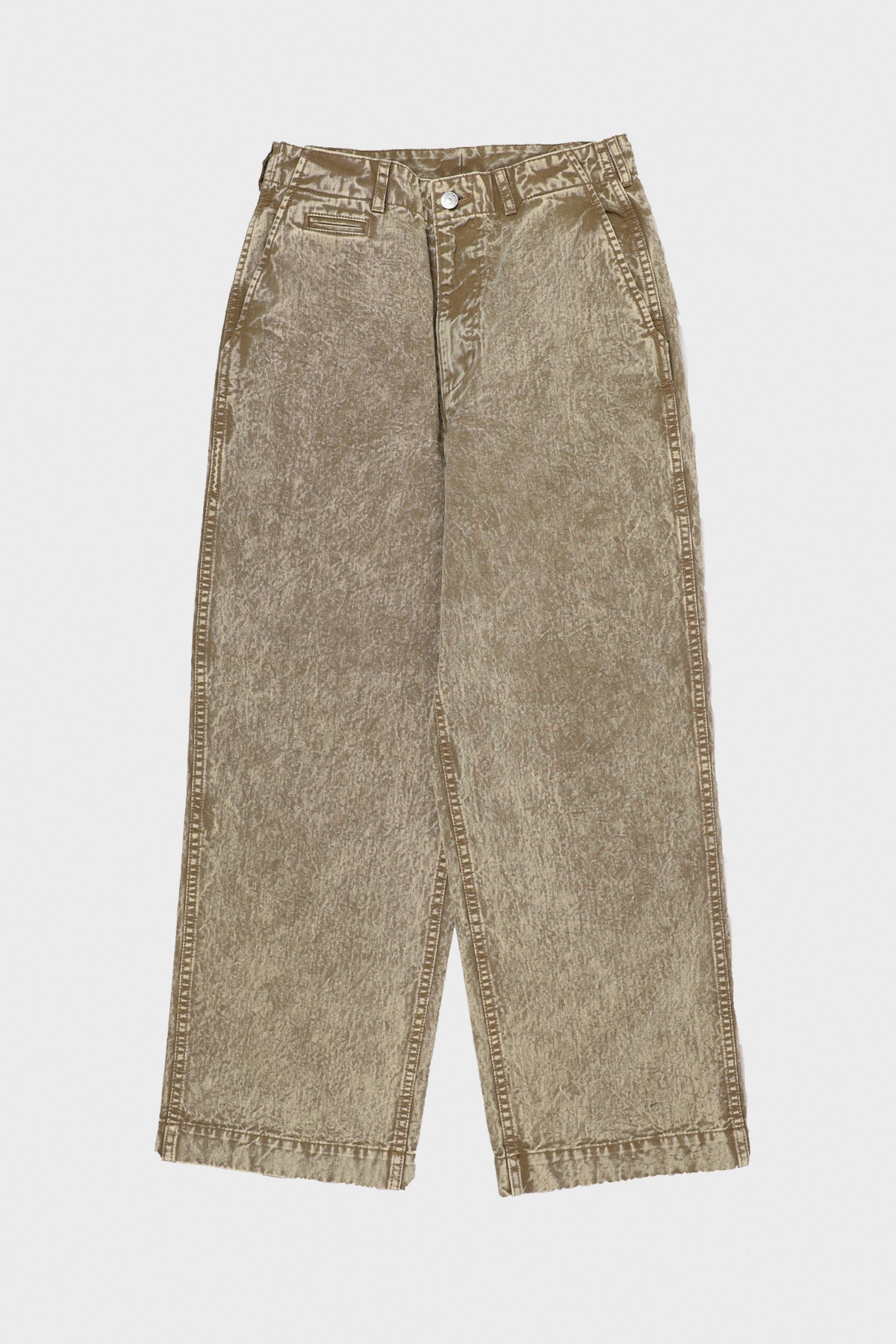 J. Press - Chemical Chino Military Trousers - Khaki - Canoe Club
