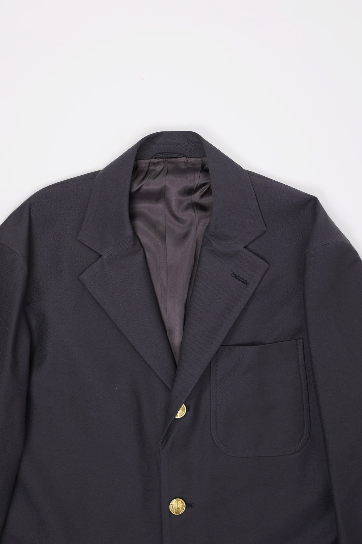 J. Press - Knit 3 Button Baggy Blazer - Gray - Canoe Club