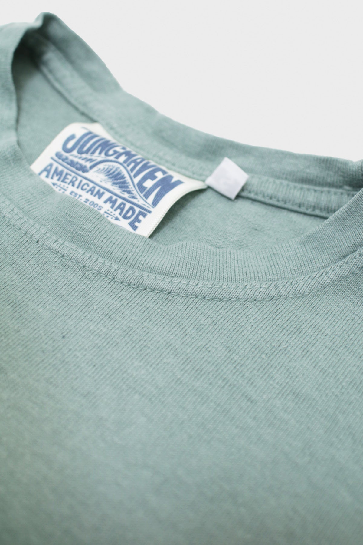 Jungmaven - Baja Tee - Clay Green - Canoe Club
