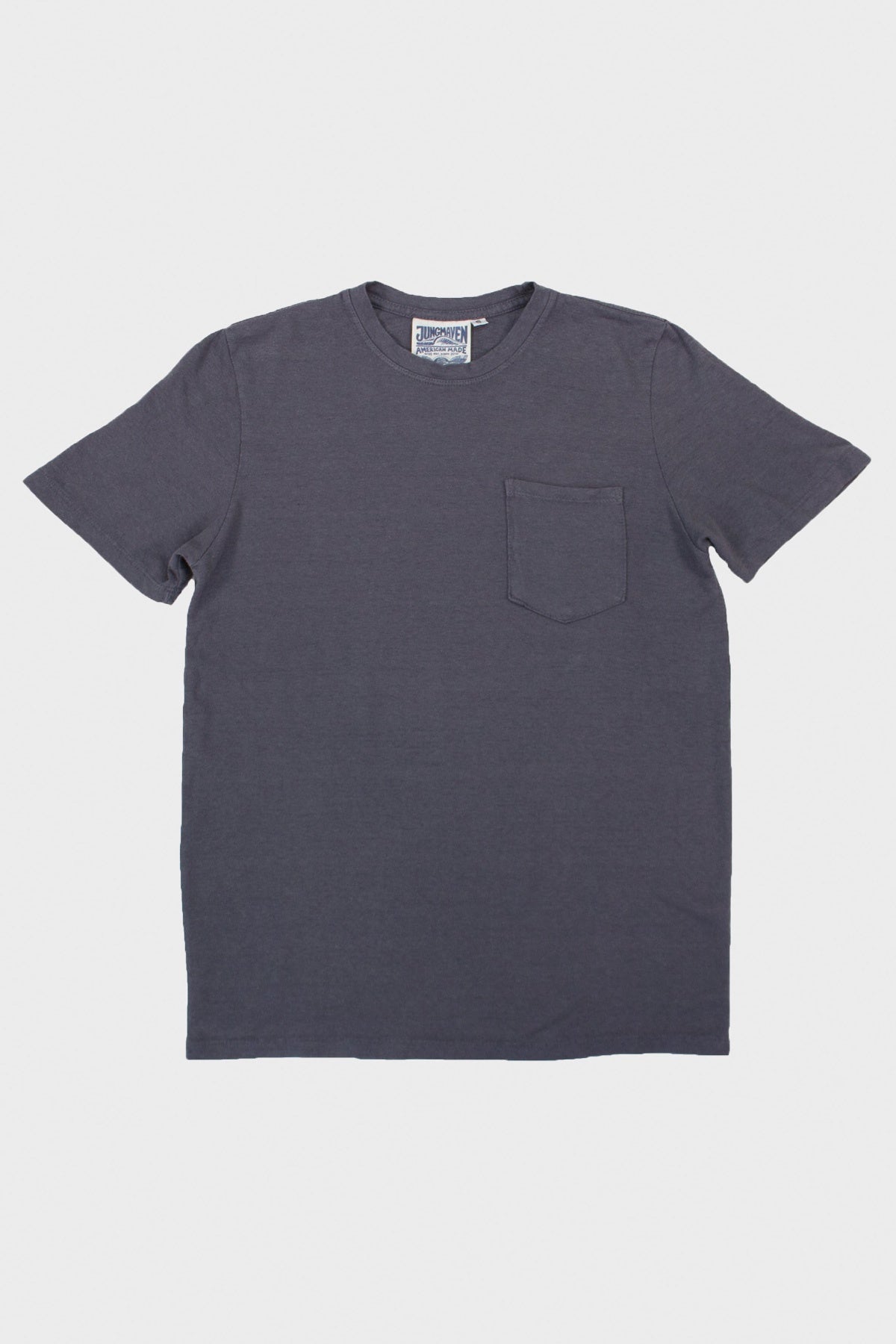 Jungmaven - Baja Pocket Tee - Diesel Gray - Canoe Club