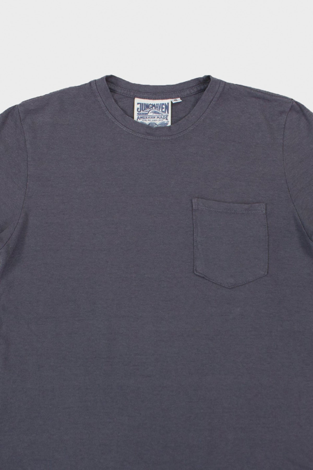 Jungmaven - Baja Pocket Tee - Diesel Gray - Canoe Club