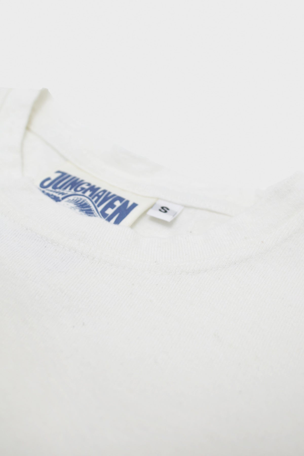Jungmaven - Baja Tee - Washed White - Canoe Club
