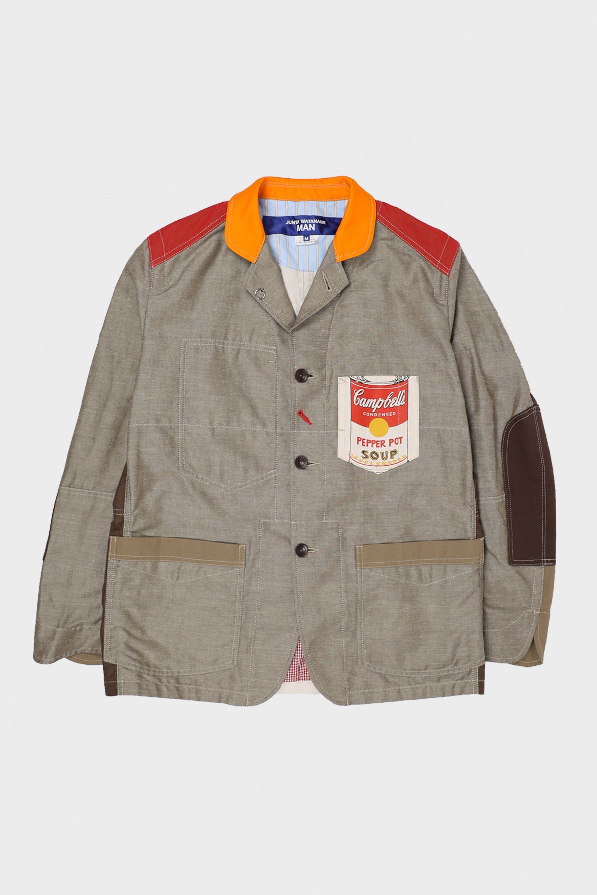Junya Watanabe - Andy Warhol Jacket - Beige/Brown - Canoe Club