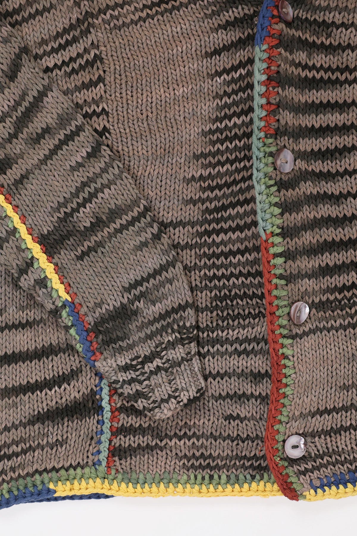Karu Research - Natural Dyed Cardigan - Grey - Canoe Club
