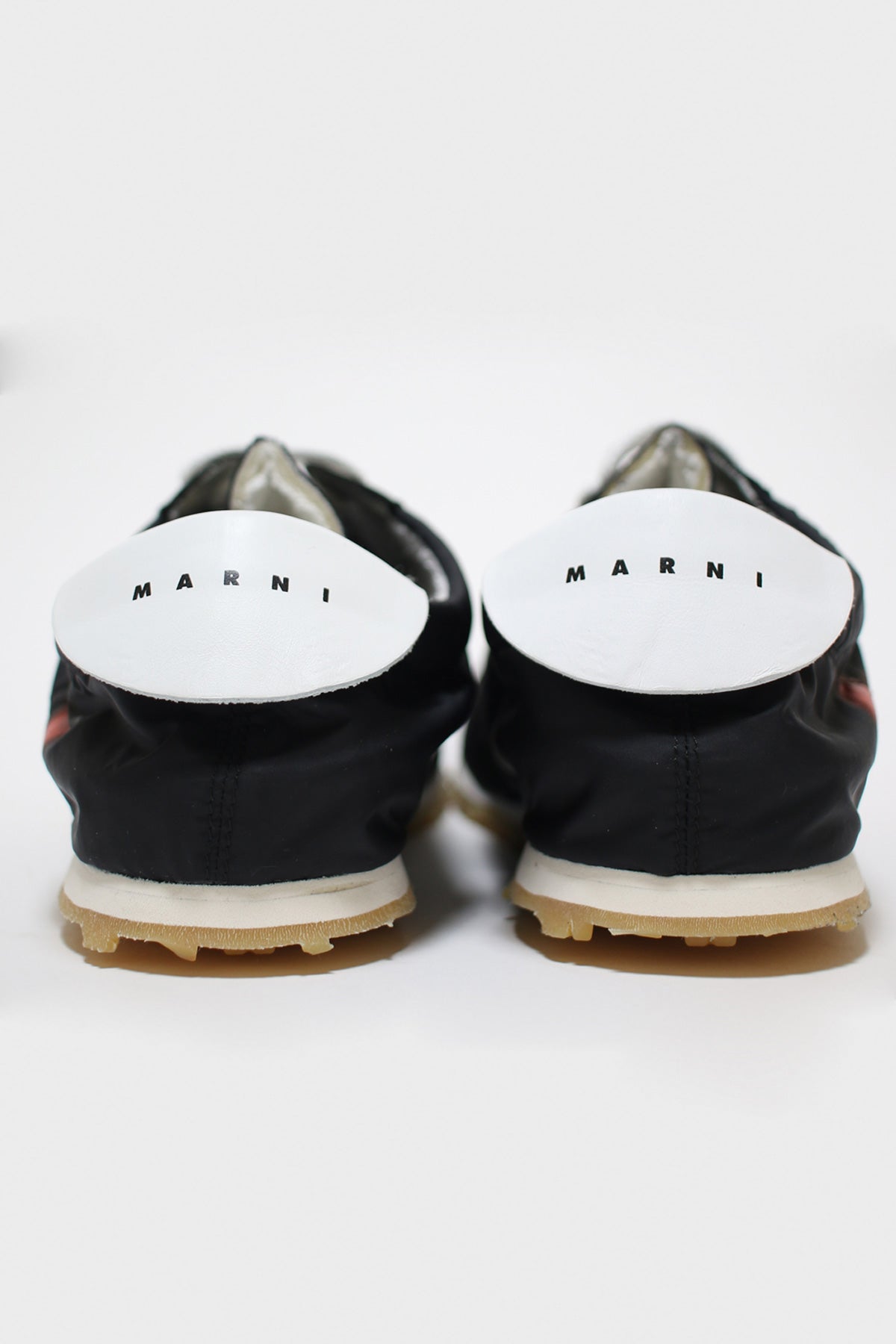 Marni - Big Foot Flat - Black/Lipstick - Canoe Club