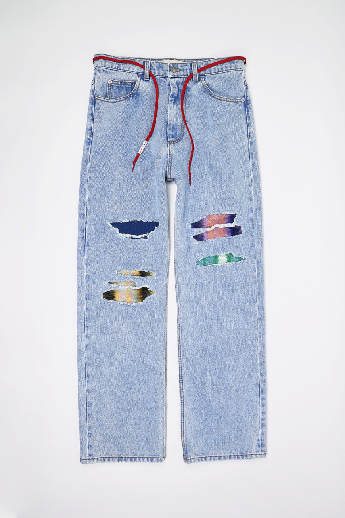 Marni - Bleached Coated Denim - Illusion Blue - Canoe Club